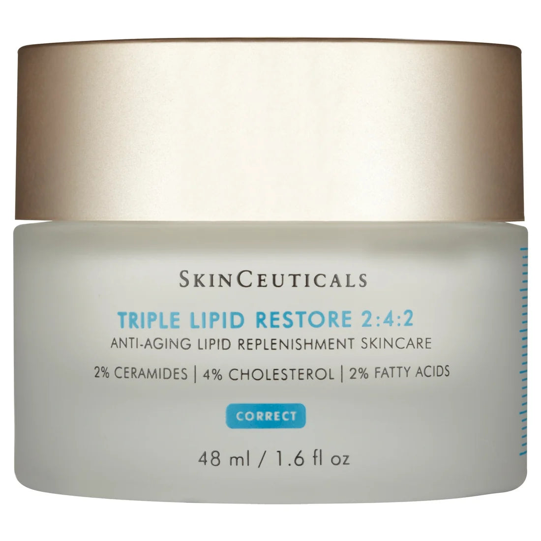 Triple Lipid Face Cream 1.6 Oz – Restorative Moisturizer for Hydrated, Smooth & Nourished-Looking Skin | SkinCeuticals 2:4:2