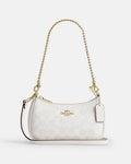 Mini Crossbody Bag White – Compact Everyday Shoulder Purse with Adjustable Strap | Coach Teri
