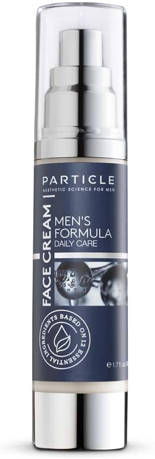 Men's Face Moisturizer 1.7 Oz – 6-in-1 Hydrating Anti-Aging Cream for Wrinkles, Dark Spots & Eye Area | Particle