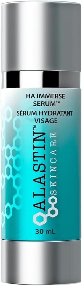 Hyaluronic Acid Face Serum 1 Oz – Hydrating Moisturizer for Dry, Dehydrated & Radiant-Looking Skin | ALASTIN HA IMMERSE