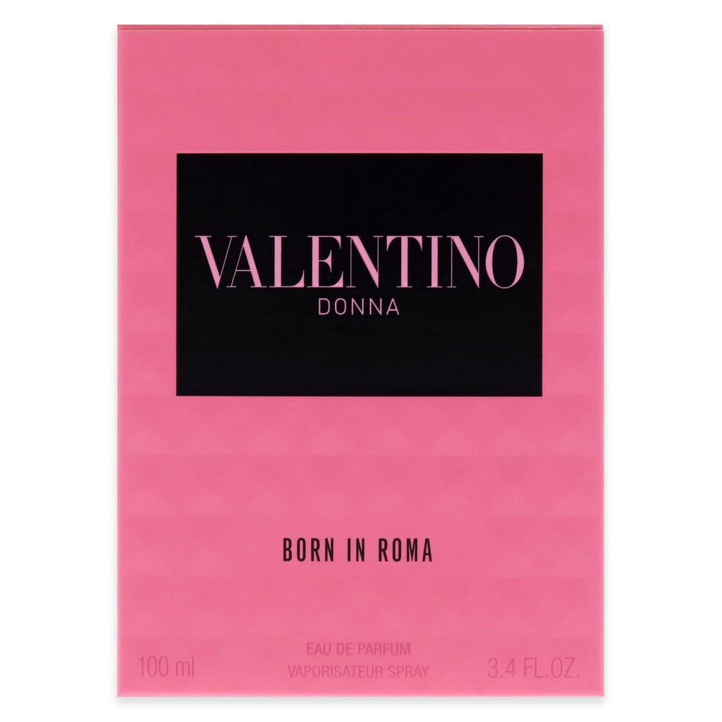 Women's Eau de Parfum 3.4 Oz – Floral Amber Fragrance for Elegant Everyday & Evening Wear | Valentino Donna Born in Roma