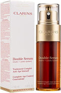 Complete Age Control Facial Serum 1.6 Oz – Hydrating Anti-Aging Treatment for Smooth, Firm & Radiant-Looking Skin | Clarins Double Serum