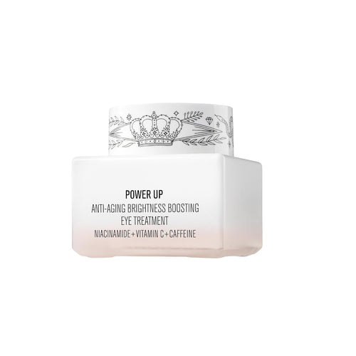 Brightening Eye Cream 15ml – Anti-Aging Eye Treatment with Niacinamide, Vitamin C & Caffeine | IL MAKIAGE Power Up