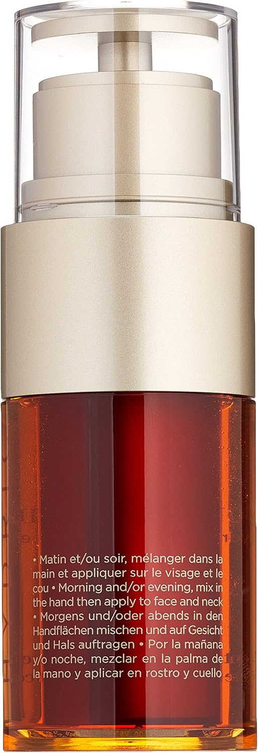 Complete Age Control Facial Serum 1.6 Oz – Hydrating Anti-Aging Treatment for Smooth, Firm & Radiant-Looking Skin | Clarins Double Serum