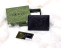 Men's Black Wallet – Sleek Minimalist Design with Refined Details, Everyday Card & Cash Holder  Gucci