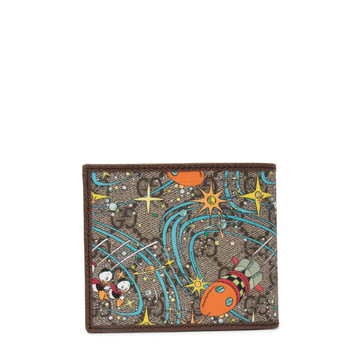 Men's Donald Duck Billfold Wallet – Disney Character Design, Compact Card & Cash Holder | Gucci x Disney