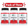 Methylation Support Supplement 180 Capsules – 3-Pack Daily Nutritional Formula for Cellular Health & Wellness | Ortho Molecular Methyl CpG