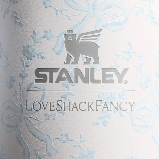 40 Oz Insulated Tumbler – Floral Designer-Inspired Reusable Water Cup with FlowState Lid | Stanley 1913 x LoveShackFancy