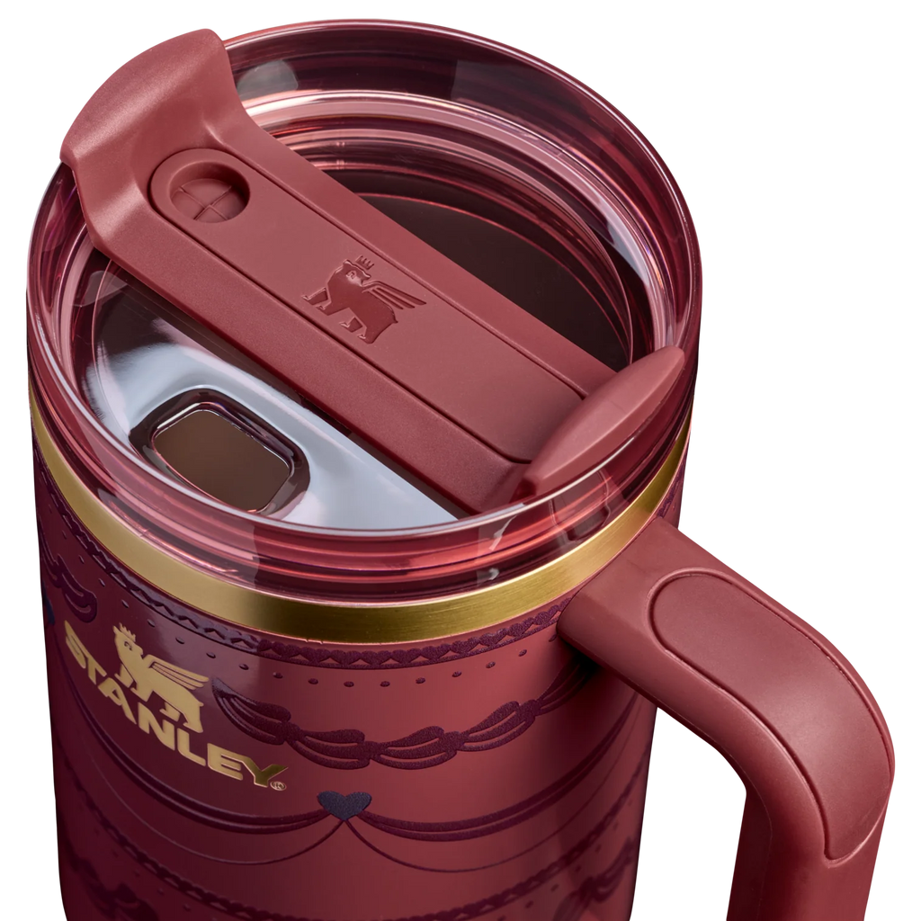 40 Oz Insulated Tumbler – Valentine's Day Reusable Travel Cup with FlowState Lid, 1.18L | Stanley Quencher H2.0