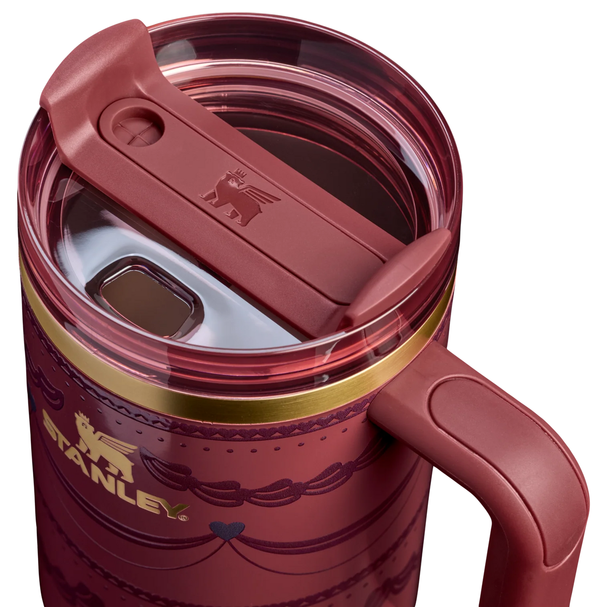 40 Oz Insulated Tumbler – Valentine's Day Reusable Travel Cup with FlowState Lid, 1.18L | Stanley Quencher H2.0