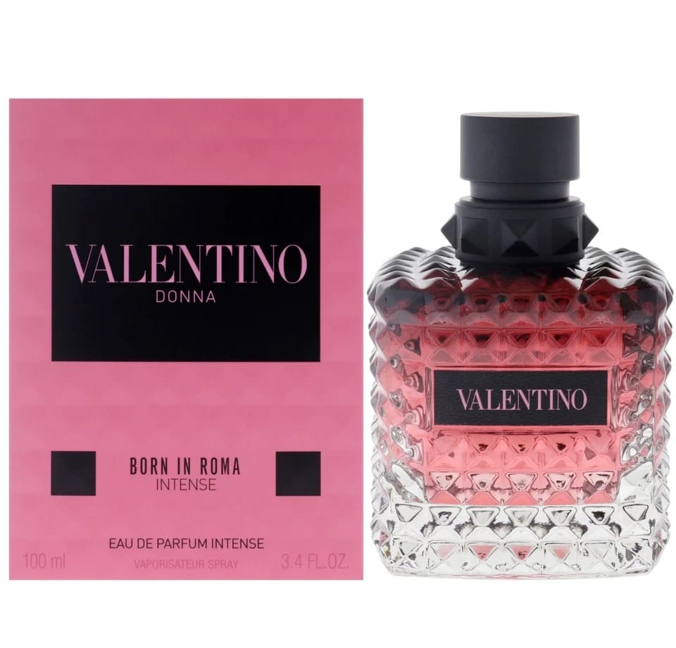 Women's Eau de Parfum Intense – Bold Floral Amber Fragrance for Elegant Everyday & Evening Wear | Valentino Donna Born in Roma Intense