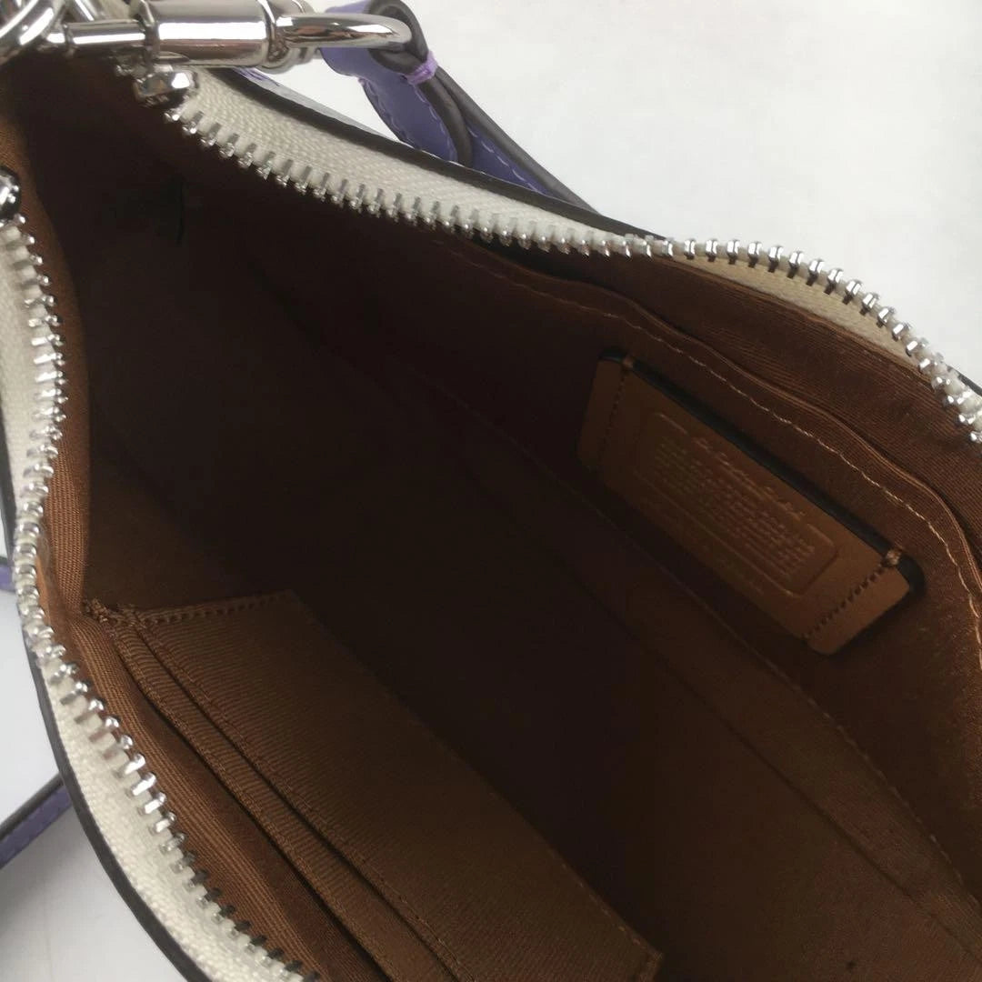 Women's Teri 2-Way Shoulder Bag – Signature Canvas with Blueberry Print, Versatile Everyday Handbag | COACH CR292