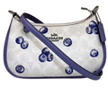 Women's Teri 2-Way Shoulder & Crossbody Bag – Blueberry Print Canvas, Stylish Everyday Handbag  COACH CR292