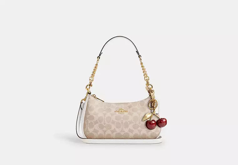 Women's Teri Shoulder Bag – Signature Canvas Design, Compact Everyday Handbag for Casual & Dressy Looks | COACH