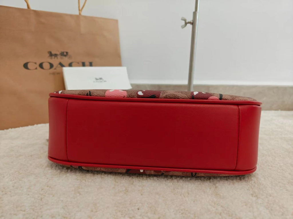 Women's Teri Shoulder Bag – Signature Canvas with Cherry Print, Stylish Everyday Handbag | COACH CY694